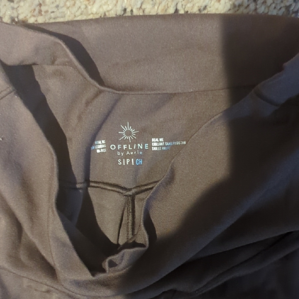 Aerie- New No Tag-OFFLINE Chocolate Brown Yoga Pants